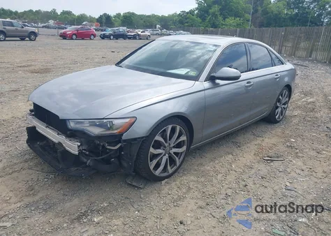 2014 Audi A6 2.0T Premium from USA, damaged, VIN WAUGFAFCXEN042901